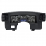 1990-93 Mustang VHX Gauge Kit - Black/Blue