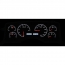 1990-93 Mustang VHX Gauge Kit - Black/White