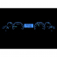 1994-96 Caprice & Impala SS VHX Gauge Kit - Black/Blue