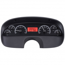 1994-96 Caprice/Impala SS VHX Gauge Kit - Black/Red