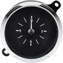 1942-48 & Mercury Car VHX Analog Clock - Black/Blue