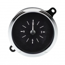 1942-48 & Mercury Car VHX Analog Clock - Black/White