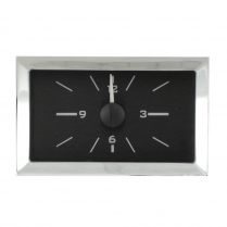 1957 Chevy Analog Clock for VHX Gauges Only - Black/Blue