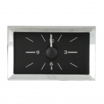 1957 Chevy Analog Clock for VHX Gauges Only- Black/White