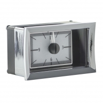 1957 Chevy Analog Clock for VHX Gauges Only - Silver/Blue