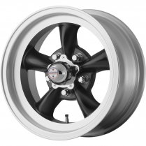 American Racing Wheel - Torq Thrust D, Black Machined Lip