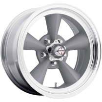 VN309 Torq Thrust O 15x7 5x5.0 BP -6mm OS Silver/Machined