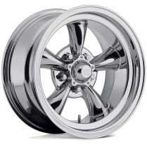 Chrome Torq Thrust D Wheel 4" BS 5 on 4-3/4" BC - 16x8