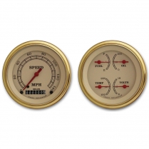 Vintage Series 3-3/8" Speedo/Quad Set - GLF