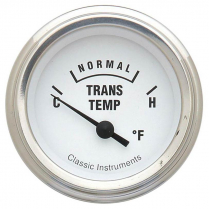 White Hot 2-1/8" 140-280 F Trans Temp Gauge - SLF