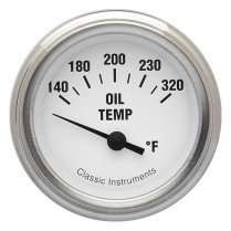 White Hot 2-1/8" Oil Temperature - SLC