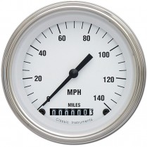 White Hot 3-3/8" Speedo 140 MPH - SLC