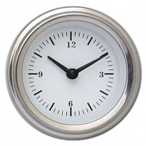 White Hot 2-1/8" Clock with Reset - SLC