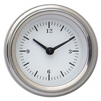 White Hot Series 2-1/8" Clock with Reset - SLF