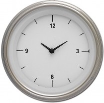 White Hot 3-3/8" Clock with Reset - SLC