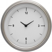 White Hot Series 3-3/8" Clock with Reset - SLF