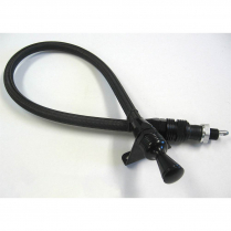 Locking Trans Dipstick for Firewall Mount GM PG - Black