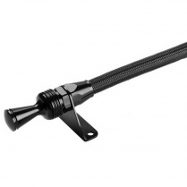 Locking Trans Dipstick for Firewall Mount Ford C6- all Black