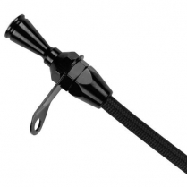 Locking Trans Dipstick for Trans Mount GM 200R - all Black