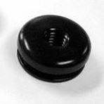 Hi-Top Shift Boot & Rectangle Bezel 3/8"-16 - Black Alum