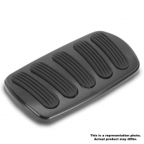 1955-57 Chevy Manual Brake Pad - Black Alum & Rubber