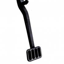 Kugle 90 Deg XL Rect Brake Pedal Arm - Black & Rubber