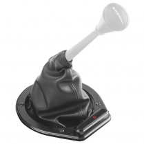 4 Speed GM Vert Round LED Shifter Boot Indicator Kit - Black