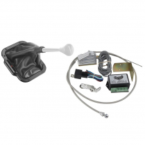 Ford AOD Vert Rect LED Shifter Boot Indicator Kit - Black