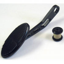 Drive-by-Wire Oval Throttle Pedal - Black & Rubber