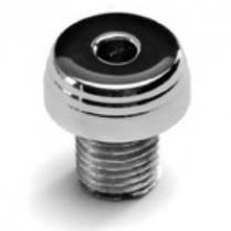 Lokar Style Dash Bezel 7/16-28 Female Threads - Black