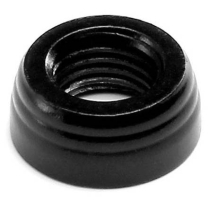 Lucille Style Dash Bezel 7/16-20 Female Threads - Black