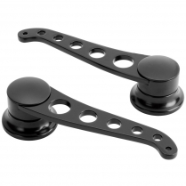 Lakester Style Door Handles for Ford & GM 1949-Up - Black