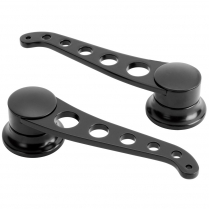 Lakester Style Door Handles for Ford Pre 1948 - Black