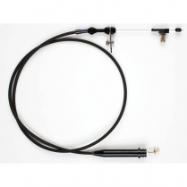 Ford C-4 Transmission Kickdown Cable - All Black