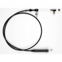 GM Powerglide Transmission Kickdown Cable - All Black