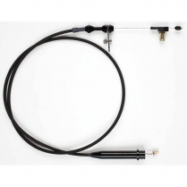 GM 200R Trans Kickdown Cable Kit for TPI - All Black