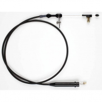 GM 200R Transmission Kickdown Cable Kit - All Black