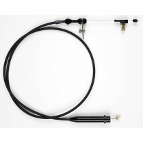 GM 350 Blower Drive Trans Kickdown Cable - Braided SS
