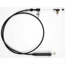 GM 700R Trans Kickdown Cable for Blower Drive - All Black
