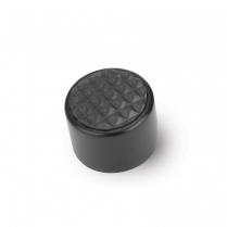 Round Dimmer Pad - Black with Rubber