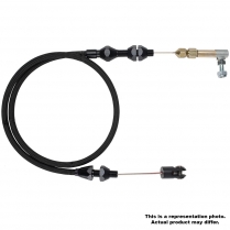 Hi-Tech 36" Throttle Cable - Black Stainless
