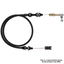 Hi-Tech 36" Ford Mod 4.6 & 5.4 Throttle Cable - All Black SS