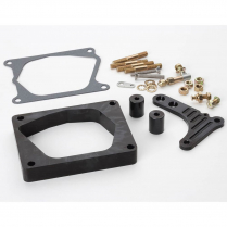 Throttle/Kickdown Bracket Kit Edelbrock Pro-Flow - All Black